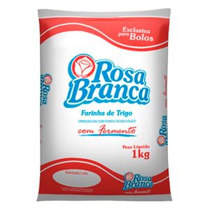 Farinha de Trigo Rosa Branca c/ Ferm 1Kg