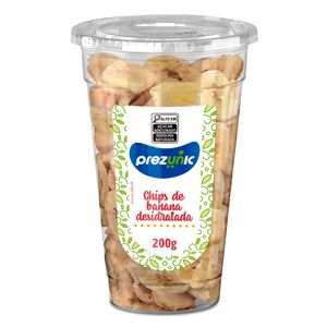 Chips de Banana Prezunic Desidratada Copo 200g