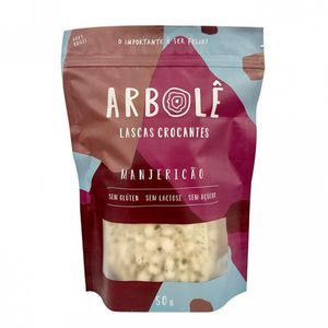 Lascas Crocantes Arbolê s/ Glúten, Lactose, Açúcar Manjericão 50g