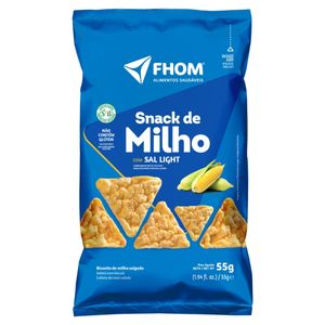 Snack de Milho Fhom Light 55g