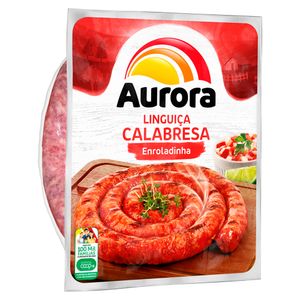 Linguiça Calabresa Aurora Enrolada 800g