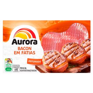 Bacon Fatiado Aurora 250g