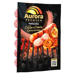 Linguiça Toscana Suína Aurora Premium Cerveja e Cebola 500g