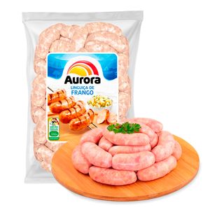 Linguiça de Frango Aurora Congelada