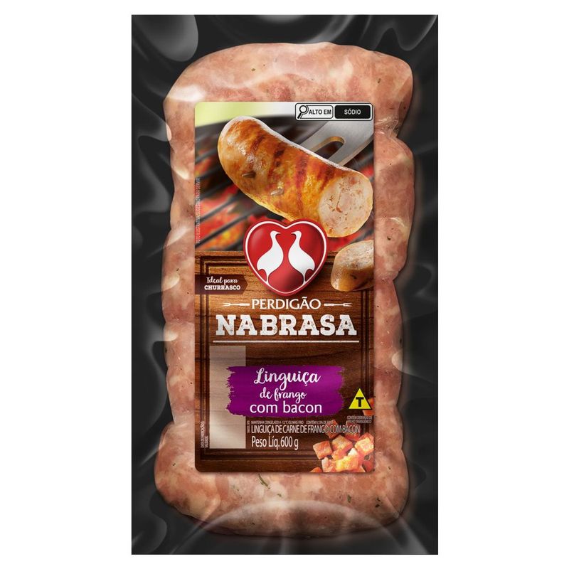 Linguiça Toscana Perdigão Frango/Bacon 600g - Prezunic