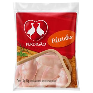 Filezinho Sassami de Frango Congelado Perdigão Pacote 1Kg