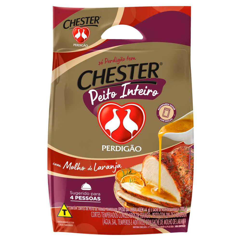 Peito de Chester com Damasco – Panelaterapia