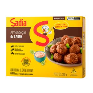 Almôndega Bovina Sadia 500g