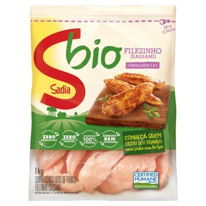 Filezinho de Peito de Frango Sadia Bio Iqf Congelado 1Kg