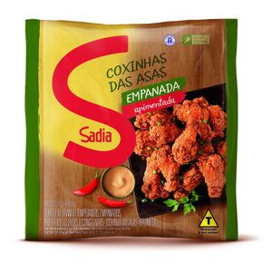 Empanado de Frango Sadia Coxinha da Asa Apimentada 400g