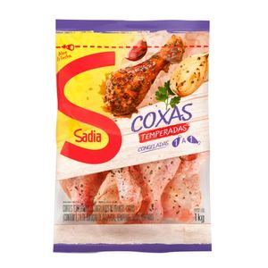 Coxa de Frango Sadia Temperada IQF 1Kg