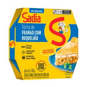 Torta de Frango com Requeijão Sadia Congelada 500g