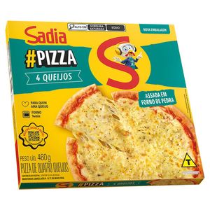 Pizza Sadia Caixa 4 Queijos 460g