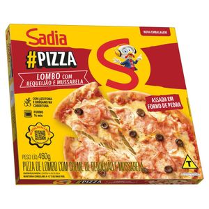 Pizza Sadia Lombo/Requeijão/Muçarela 460g