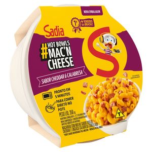 Mac´n Cheese Sadia Calabresa Congelado 350g