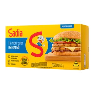 Hambúrguer de Frango Sadia Congelado 672g