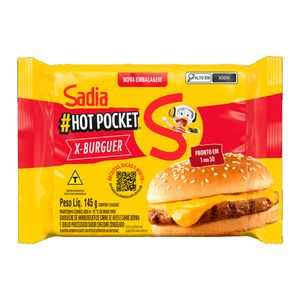 Hot Pocket Sadia X-Burguer 145g