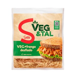 Frango Vegetal Sadia Veg & Tal Desfiado Pacote 300g