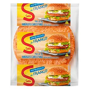 Hambúrguer de Frango Sadia Congelado Pacote 56g