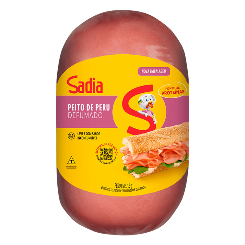 Peito de Peru Sadia Defumado Inteiro