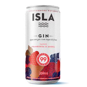 Drink Pronto Isla Hard Seltzer Framboesa e Amora Lata 269ml