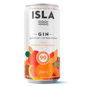 Drink Pronto Isla Hard Seltzer Pêssego e Maracujá Lata 269ml