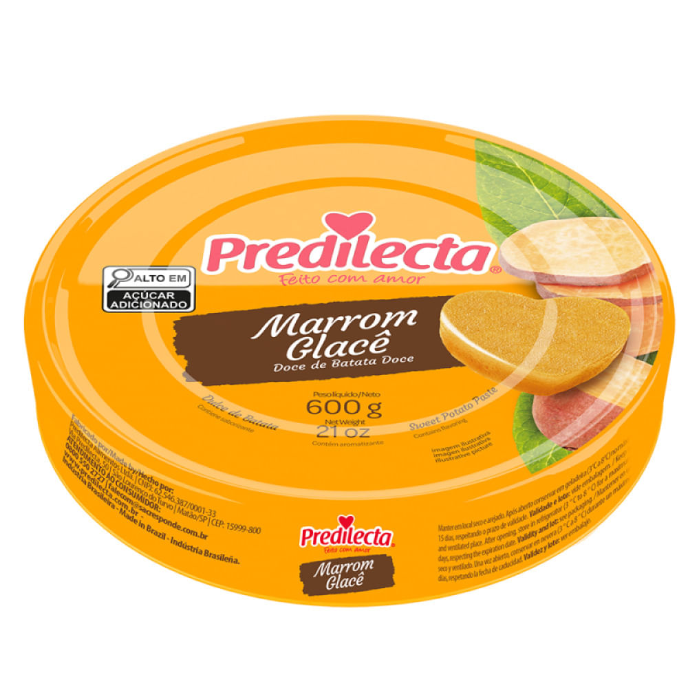 Marrom Glacê Predilecta Lata Kit Com 3 Unidades De 600g