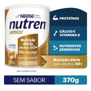 Composto Lácteo Nutren Senior s/ Sabor 370g