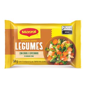 Tempero Maggi Tempero & Sabor Legumes 50g c/ 10 unid