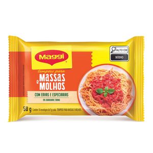 Tempero Maggi Tempero & Sabor Massas E Molhos 50g c/ 10 unid