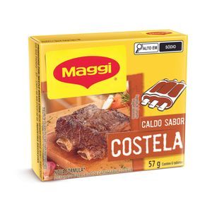 Caldo em Tablete Maggi Costela 57g 6 Unid