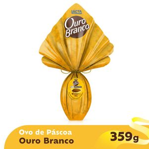 Ovo de Páscoa Lacta Ouro Branco 359g