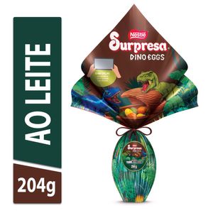 Ovo de Páscoa Surpresa Dinossauro 204g