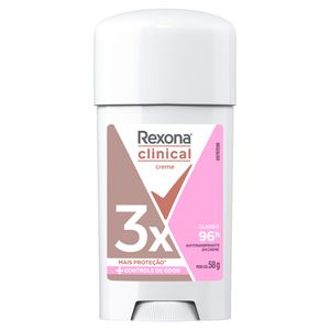 Desodorante em Creme Rexona Clinical Classic 58g