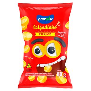 Salgadinho Milho Prezunic Presunto 80g