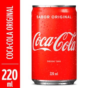 Refrigerante Coca-Cola Mini Lata 220ml