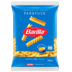 Macarrão Barilla c/ Ovos Parafuso Pacote 500g