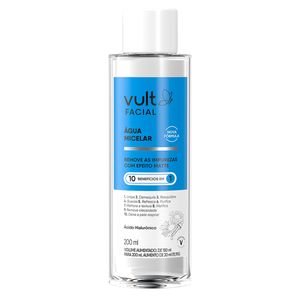 Água Micelar Vult Facial 200ml