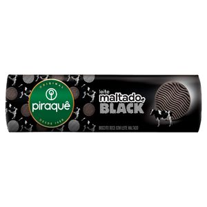 Biscoito Piraquê Leite Maltado Black 132g