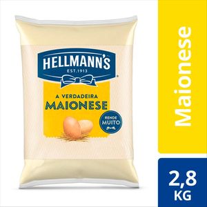 Maionese Hellmanns Tradicional Pacote 2.8kg