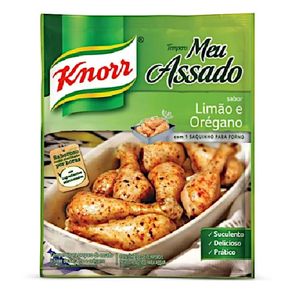 Tempero em Pó Knorr Meu Assado Limão e Orégano Pacote 25g