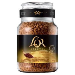 Café Solúvel Lor Liofilizado Classique Vidro 84g