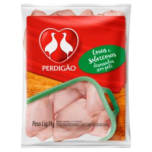 Coxa e Sobrecoxa de Frango Perdigão Desossado Congelada 1Kg