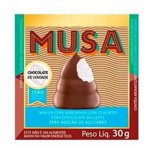 Chocolate Goldko Musa ao Leite Zero Açúcar 30g