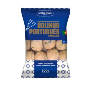 Bolinho Português Golden Foods Congelado 300g