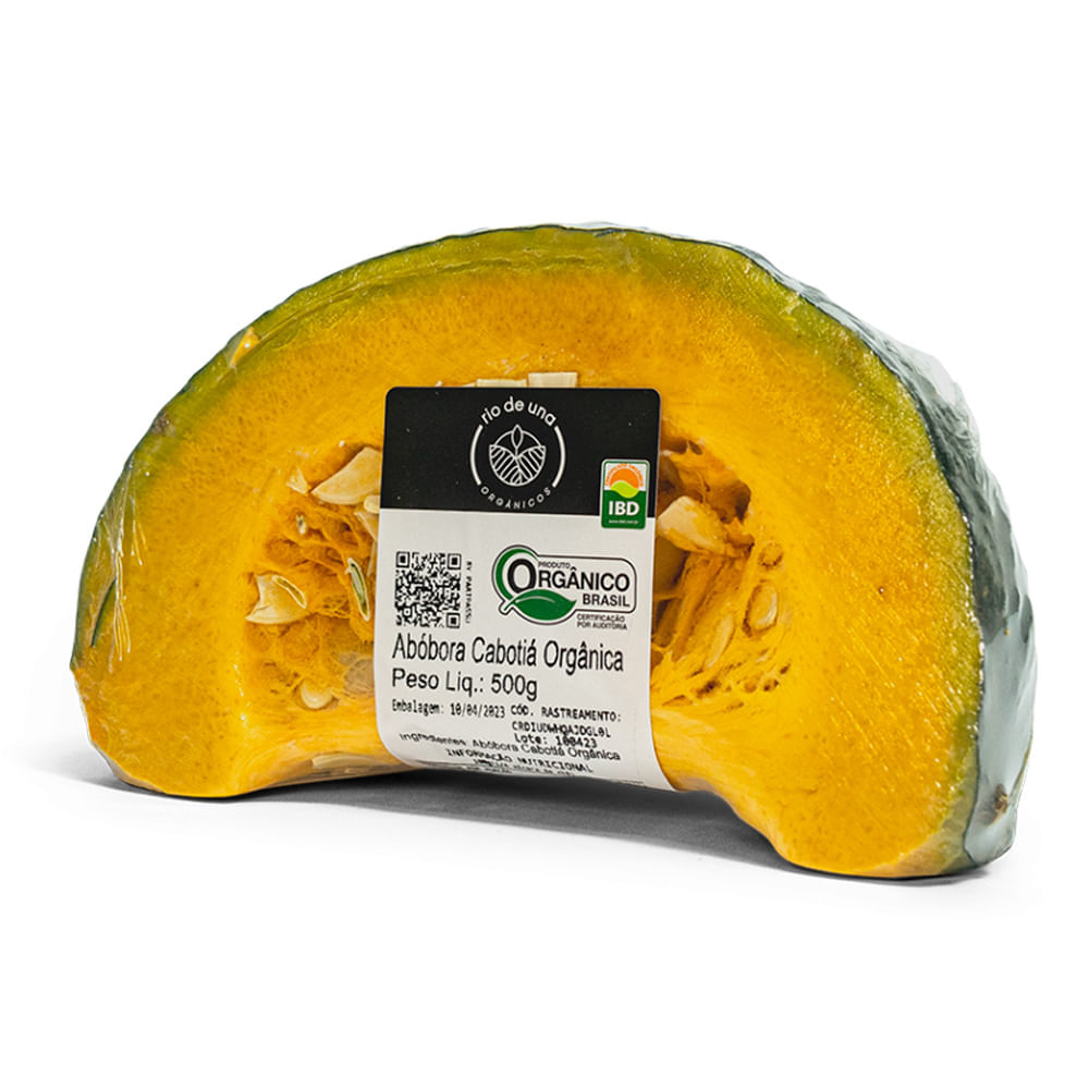 Abóbora Orgânica Rio de Una 500g