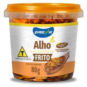 Alho Frito Prezunic Granulado Pote 80g