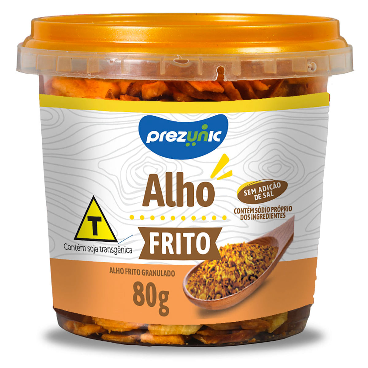 Alho Frito Prezunic Granulado Pote 80g