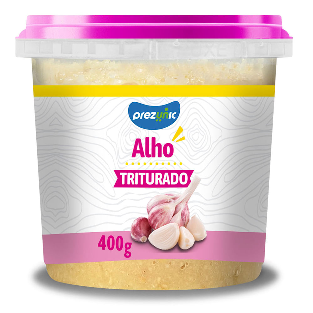 Alho Prezunic Triturado Pote 400g