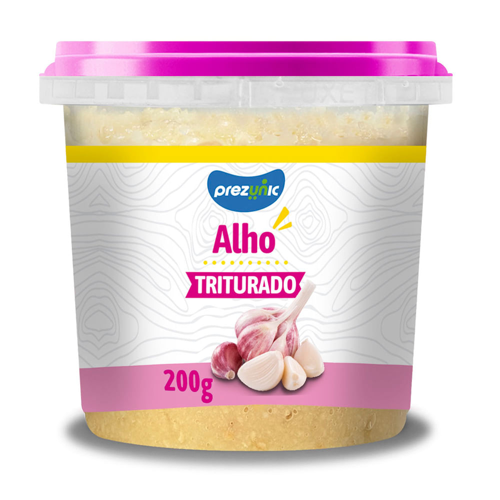 Alho Prezunic Triturado Pote 200g